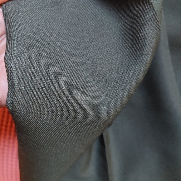 Tan Jay Forest Green Elastic Waist Dress Pants. Size 18 - Picture 5 of 9